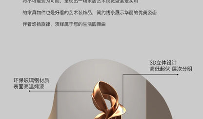 Home Decorations Modern Abstract Sculpture Ornaments Luxury Living Room Decor Accessories Handicrafts Floor Ceiling Art Decorati