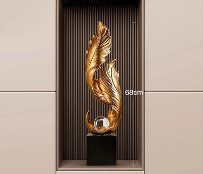 Living Room Resin Figurine Abstract Decorative Ornament Modern Room Creative Sculpture Home Decoration Valentine's Day Gift