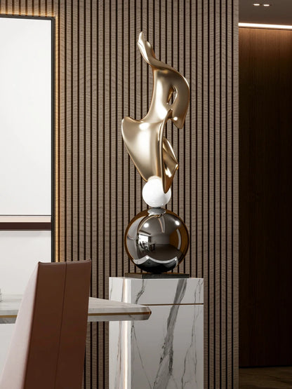 Home Decor Abstract Art Sculpture Large Ornament Living Room Bedside Table Sofa Tea Table Decoration Housewarming Gift