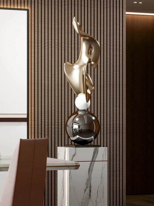 Home Decor Abstract Art Sculpture Large Ornament Living Room Bedside Table Sofa Tea Table Decoration Housewarming Gift