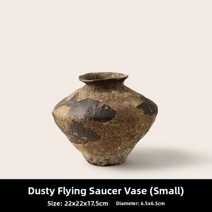 BHM Cerc Flower Vase Chic mat Sle Living Room Decorative Accories Dried Flower Holder Large Belly ape Home D...