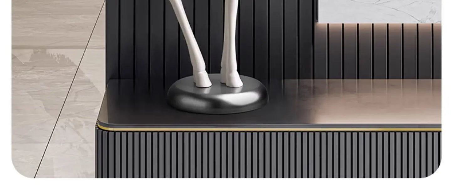 Home Decor Luminous Deer Statues Floor Decoration Living Room Animal Sculpture Ornaments Housewarming Gift Children's Room Decor