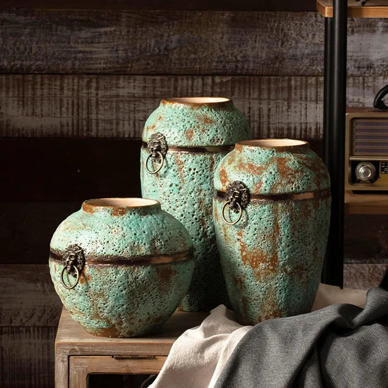 Home DecorClay Terracotta PotsVases Minimalist Living Room Decor AccessoriesVase OrnamentsHome VasesGifts