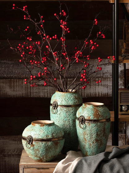 Home DecorClay Terracotta PotsVases Minimalist Living Room Decor AccessoriesVase OrnamentsHome VasesGifts