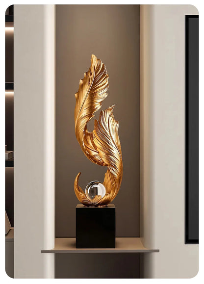 Living Room Resin Figurine Abstract Decorative Ornament Modern Room Creative Sculpture Home Decoration Valentine's Day Gift