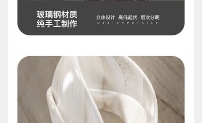 Home Decorations Modern Abstract Sculpture Ornaments Luxury Living Room Decor Accessories Handicrafts Floor Ceiling Art Decorati