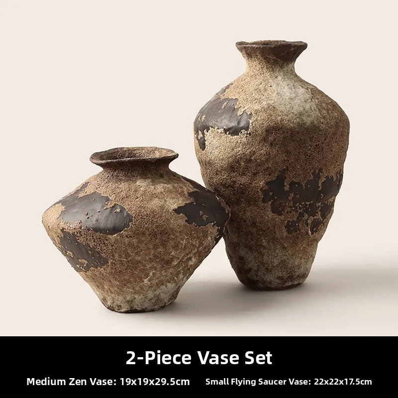 BHM Cerc Flower Vase Chic mat Sle Living Room Decorative Accories Dried Flower Holder Large Belly ape Home D...