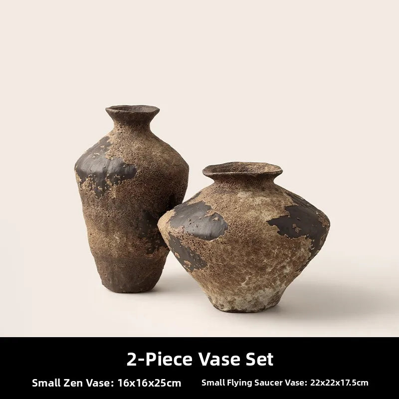 BHM Cerc Flower Vase Chic mat Sle Living Room Decorative Accories Dried Flower Holder Large Belly ape Home D...