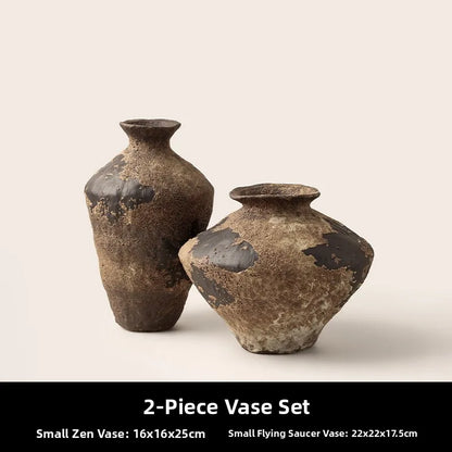 BHM Cerc Flower Vase Chic mat Sle Living Room Decorative Accories Dried Flower Holder Large Belly ape Home D...