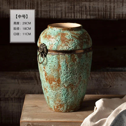 Home DecorClay Terracotta PotsVases Minimalist Living Room Decor AccessoriesVase OrnamentsHome VasesGifts