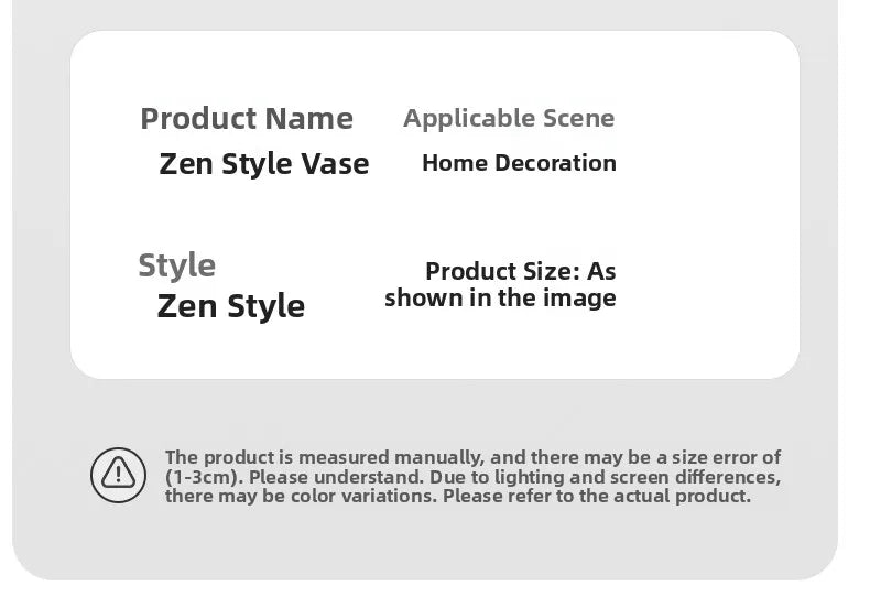 BHM Cerc Flower Vase Chic mat Sle Living Room Decorative Accories Dried Flower Holder Large Belly ape Home D...