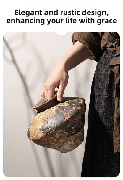 BHM Cerc Flower Vase Chic mat Sle Living Room Decorative Accories Dried Flower Holder Large Belly ape Home D...