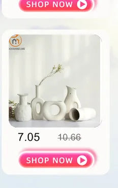 Creative Ceramic Dry Flower Vase, Flower Arrangement, Living Room, Coarse Pottery, Table Decoration, Vases for Flowers