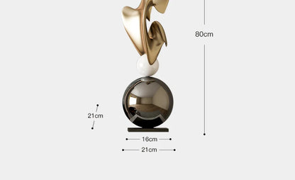 Home Decor Abstract Art Sculpture Large Ornament Living Room Bedside Table Sofa Tea Table Decoration Housewarming Gift