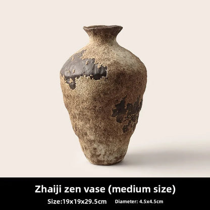 BHM Cerc Flower Vase Chic mat Sle Living Room Decorative Accories Dried Flower Holder Large Belly ape Home D...