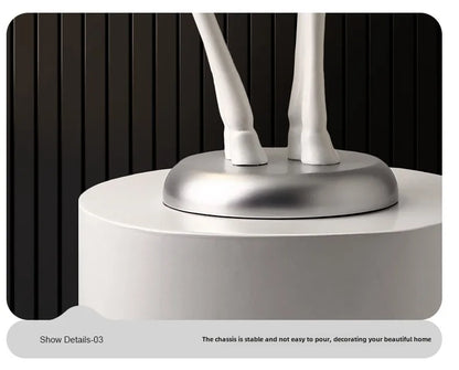 Home Decor Luminous Deer Statues Floor Decoration Living Room Animal Sculpture Ornaments Housewarming Gift Children's Room Decor