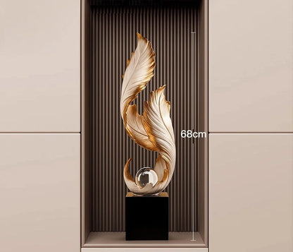 Living Room Resin Figurine Abstract Decorative Ornament Modern Room Creative Sculpture Home Decoration Valentine's Day Gift